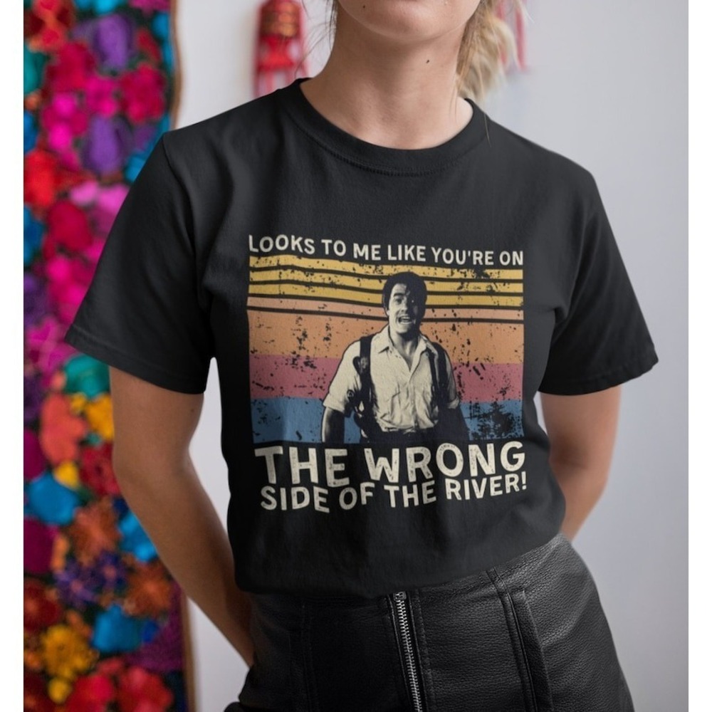 Looks To Me Like You_re On The Wrong Retro Graphic Shirt